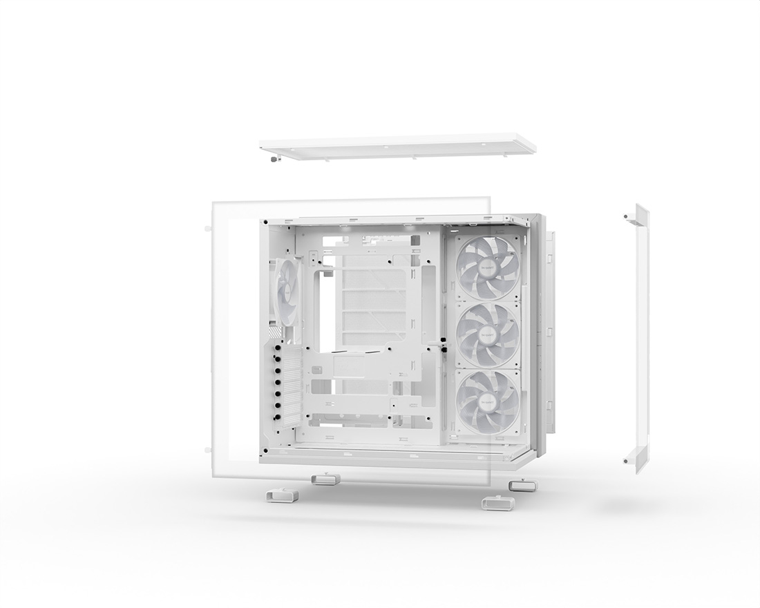 LIGHT BASE 600 LX | White silent PC cases from be quiet!
